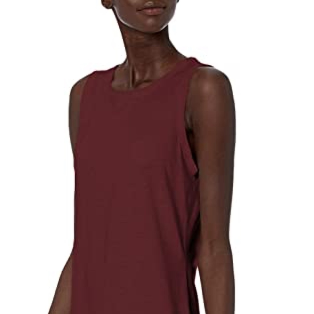 Burgundy dress, size small